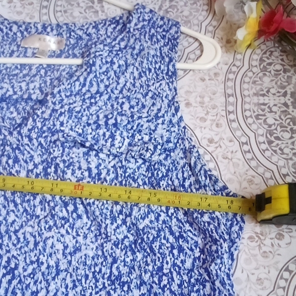 CUTE blue ladies summer blouse - Picture 11 of 14